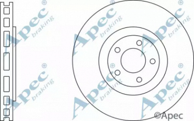 APEC BRAKING dsk3202 -  Тормозной диск